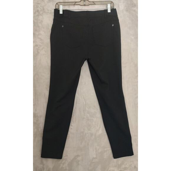 Simply Vera Vera Wang Petite Women Black Pants Size PM Skinny Pockets Stretchy - Picture 2 of 7